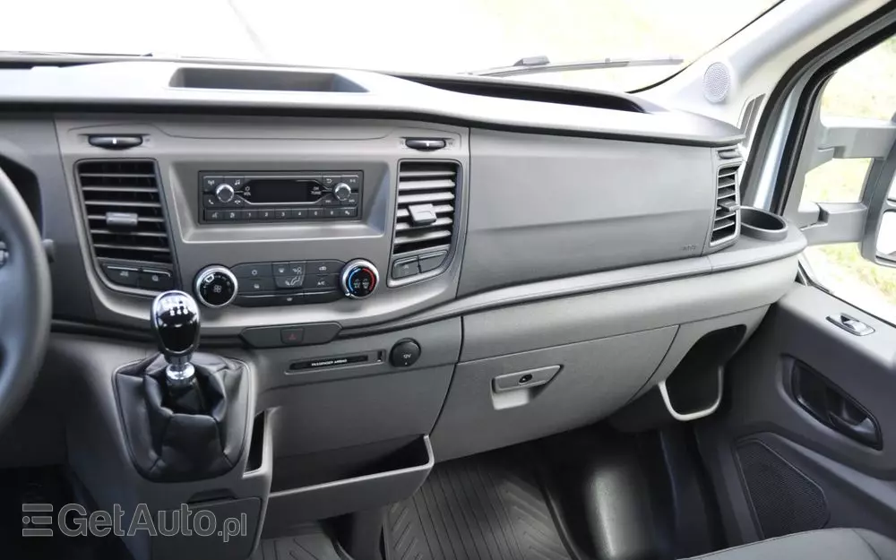 FORD TRANSIT L3 7 OSOBOWY FABRYCZNIE NOWY !!! DOSTĘPNY OD RĘKI !!! DOKA DUBEL KABINA PODWÓJNA KABINA + SKRZYNIA HAK 