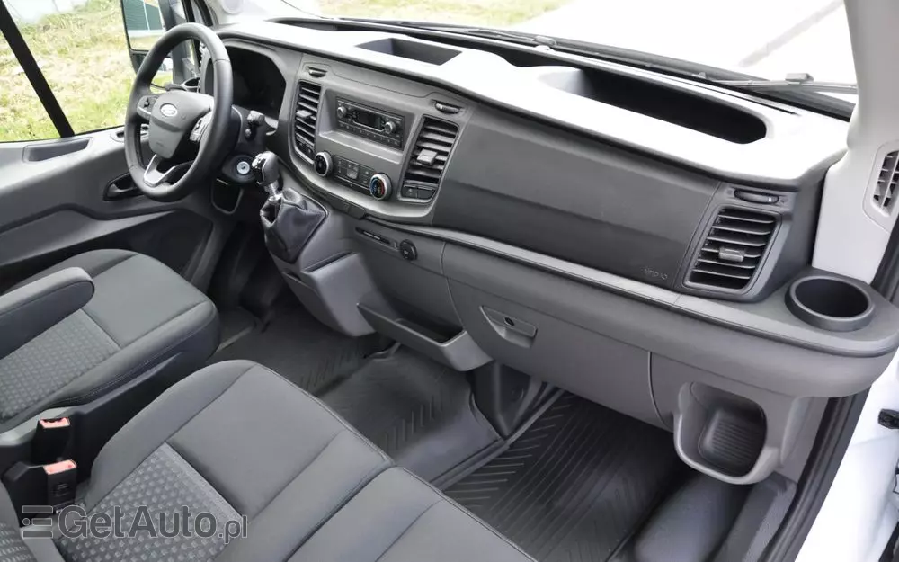 FORD TRANSIT L3 7 OSOBOWY FABRYCZNIE NOWY !!! DOSTĘPNY OD RĘKI !!! DOKA DUBEL KABINA PODWÓJNA KABINA + SKRZYNIA HAK 