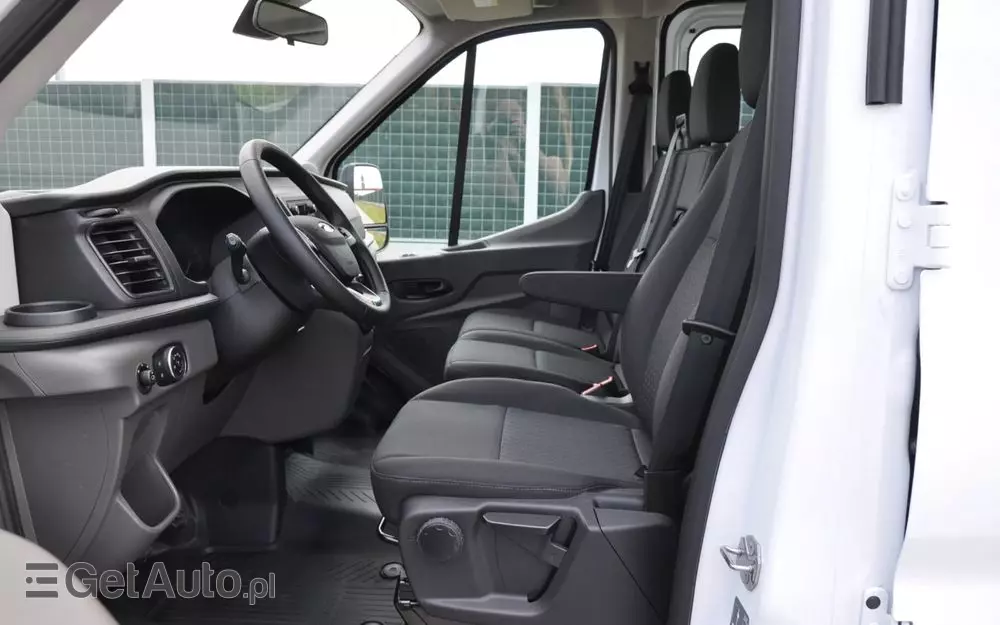 FORD TRANSIT L3 7 OSOBOWY FABRYCZNIE NOWY !!! DOSTĘPNY OD RĘKI !!! DOKA DUBEL KABINA PODWÓJNA KABINA + SKRZYNIA HAK 