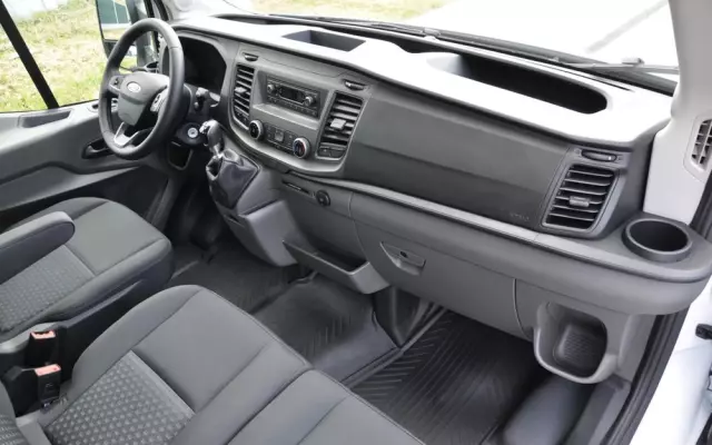 FORD TRANSIT L3 7 OSOBOWY FABRYCZNIE NOWY !!! DOSTĘPNY OD RĘKI !!! DOKA DUBEL KABINA PODWÓJNA KABINA + SKRZYNIA HAK 