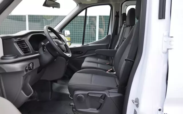 FORD TRANSIT L3 7 OSOBOWY FABRYCZNIE NOWY !!! DOSTĘPNY OD RĘKI !!! DOKA DUBEL KABINA PODWÓJNA KABINA + SKRZYNIA HAK 
