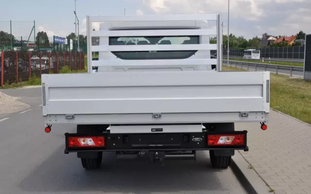 FORD TRANSIT L3 7 OSOBOWY FABRYCZNIE NOWY !!! DOSTĘPNY OD RĘKI !!! DOKA DUBEL KABINA PODWÓJNA KABINA + SKRZYNIA HAK 