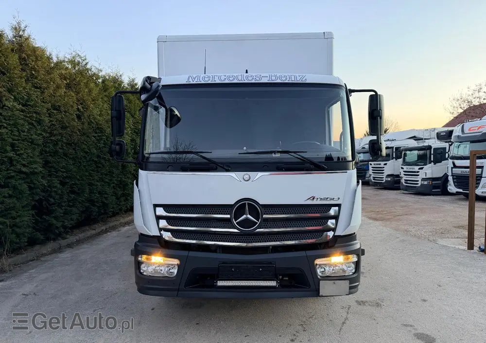 MERCEDES-BENZ ATEGO  /EURO 6 /3 MIEJSCA/KONTENER+WINDA/IZOTERMA/ASO/NISKI PRZEBIEG 62.000km!! 