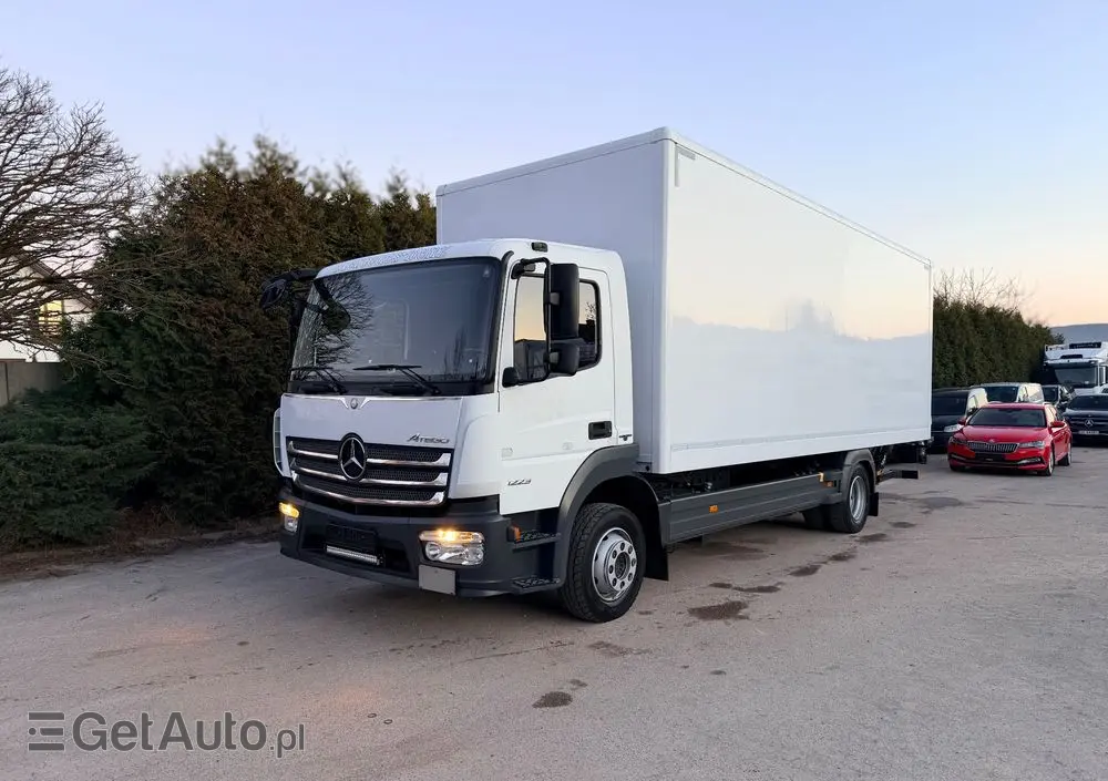 MERCEDES-BENZ ATEGO  /EURO 6 /3 MIEJSCA/KONTENER+WINDA/IZOTERMA/ASO/NISKI PRZEBIEG 62.000km!! 