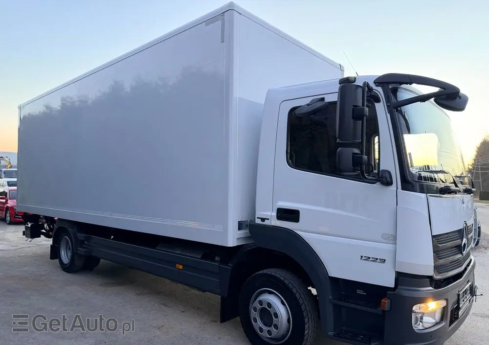 MERCEDES-BENZ ATEGO  /EURO 6 /3 MIEJSCA/KONTENER+WINDA/IZOTERMA/ASO/NISKI PRZEBIEG 62.000km!! 
