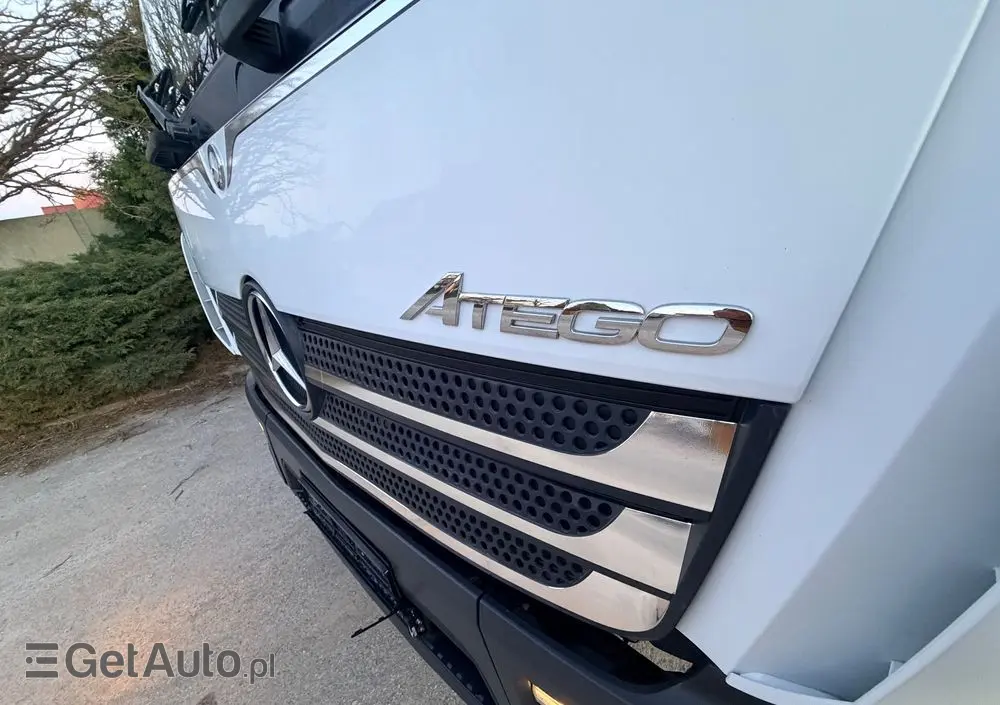 MERCEDES-BENZ ATEGO  /EURO 6 /3 MIEJSCA/KONTENER+WINDA/IZOTERMA/ASO/NISKI PRZEBIEG 62.000km!! 