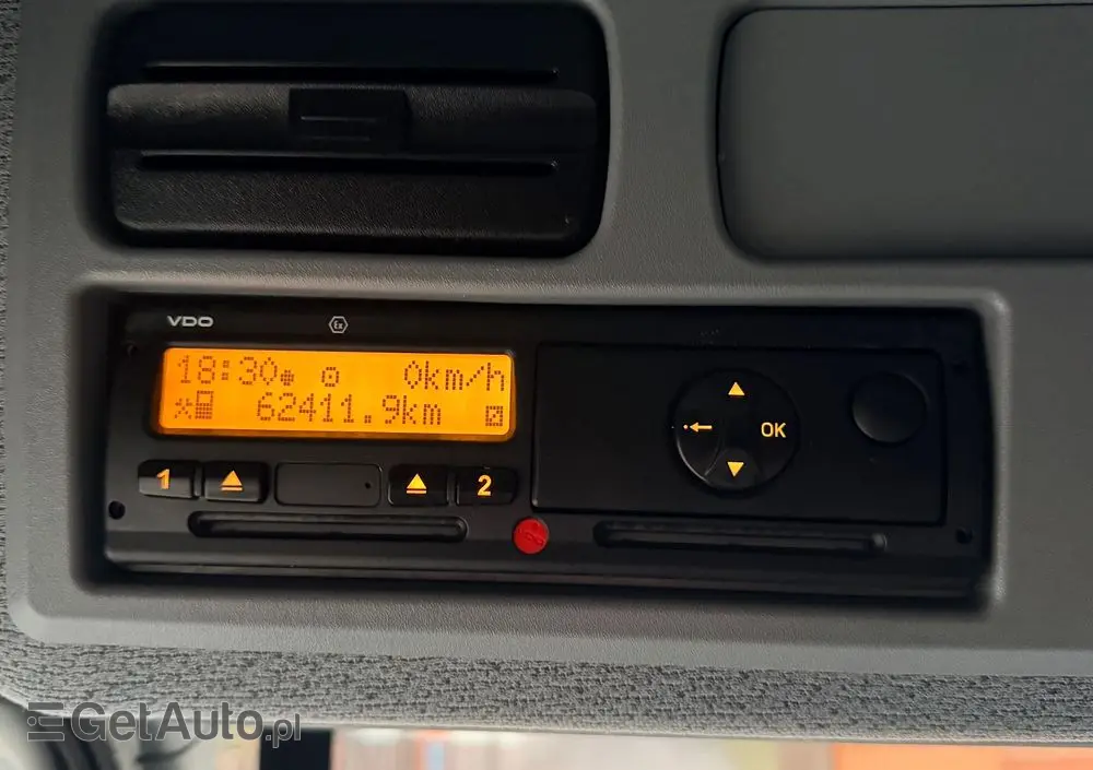 MERCEDES-BENZ ATEGO  /EURO 6 /3 MIEJSCA/KONTENER+WINDA/IZOTERMA/ASO/NISKI PRZEBIEG 62.000km!! 