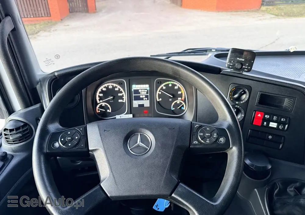 MERCEDES-BENZ ATEGO  /EURO 6 /3 MIEJSCA/KONTENER+WINDA/IZOTERMA/ASO/NISKI PRZEBIEG 62.000km!! 