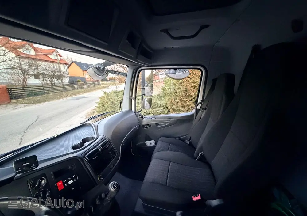 MERCEDES-BENZ ATEGO  /EURO 6 /3 MIEJSCA/KONTENER+WINDA/IZOTERMA/ASO/NISKI PRZEBIEG 62.000km!! 
