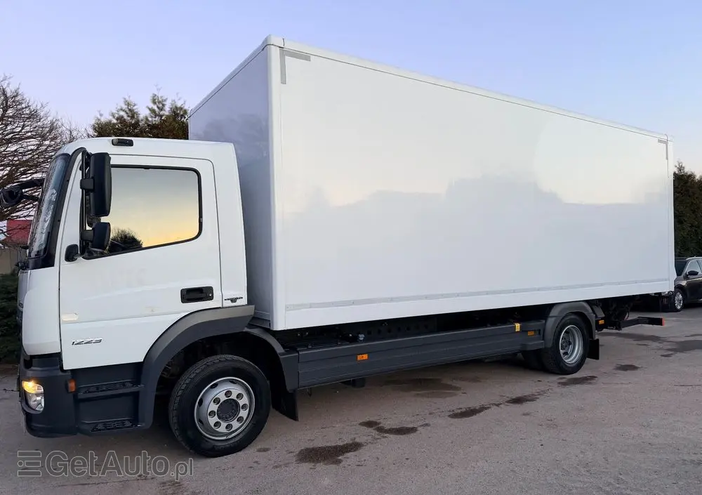 MERCEDES-BENZ ATEGO  /EURO 6 /3 MIEJSCA/KONTENER+WINDA/IZOTERMA/ASO/NISKI PRZEBIEG 62.000km!! 