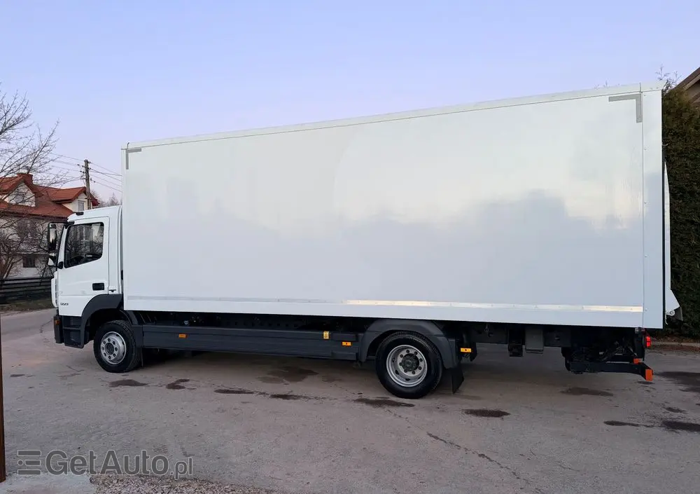 MERCEDES-BENZ ATEGO  /EURO 6 /3 MIEJSCA/KONTENER+WINDA/IZOTERMA/ASO/NISKI PRZEBIEG 62.000km!! 
