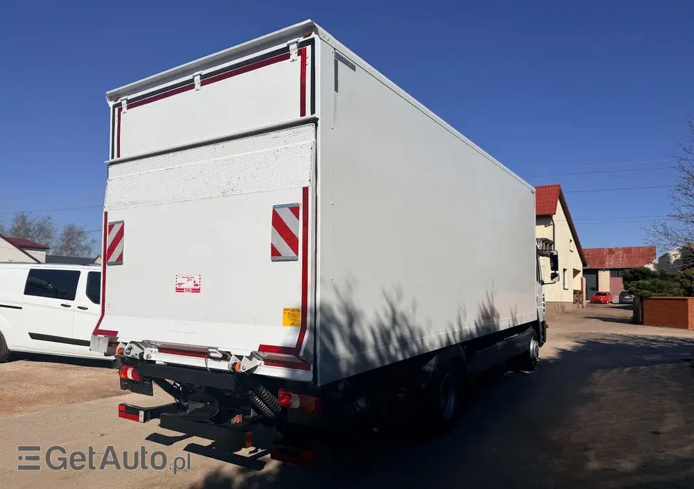 MERCEDES-BENZ ATEGO  /EURO 6 /3 MIEJSCA/KONTENER+WINDA/IZOTERMA/ASO/NISKI PRZEBIEG 62.000km!! 