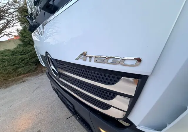 MERCEDES-BENZ ATEGO  /EURO 6 /3 MIEJSCA/KONTENER+WINDA/IZOTERMA/ASO/NISKI PRZEBIEG 62.000km!! 