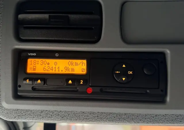 MERCEDES-BENZ ATEGO  /EURO 6 /3 MIEJSCA/KONTENER+WINDA/IZOTERMA/ASO/NISKI PRZEBIEG 62.000km!! 