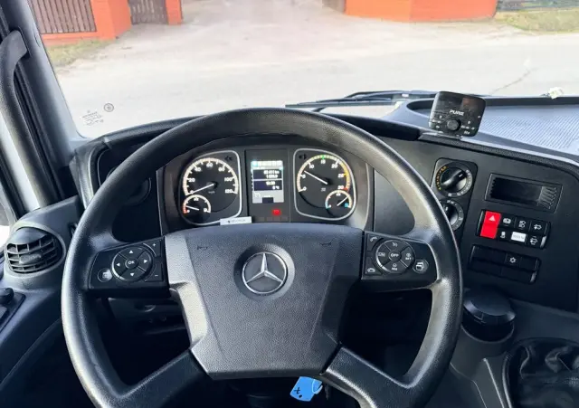 MERCEDES-BENZ ATEGO  /EURO 6 /3 MIEJSCA/KONTENER+WINDA/IZOTERMA/ASO/NISKI PRZEBIEG 62.000km!! 