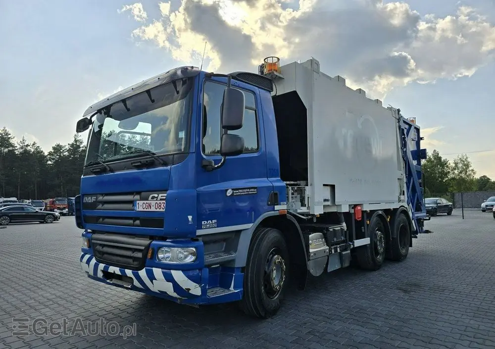 DAF LF 2011 Śmieciarka MOL PUSHER 2000 