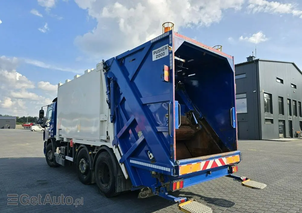 DAF LF 2011 Śmieciarka MOL PUSHER 2000 