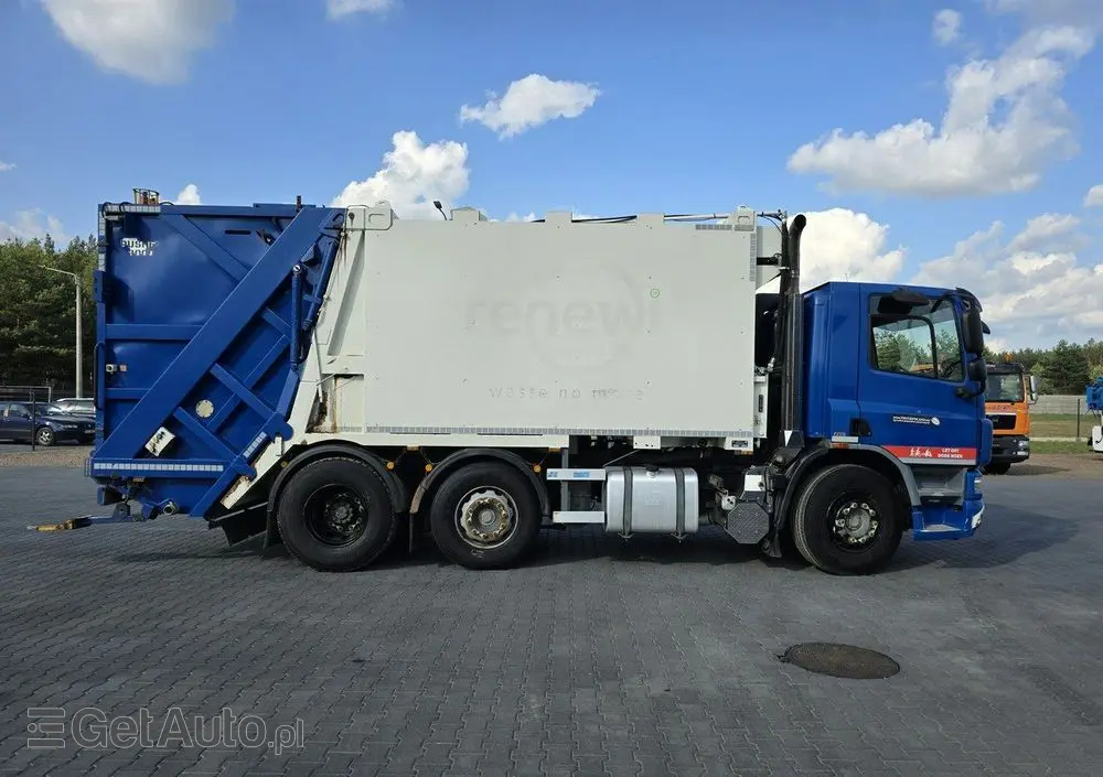 DAF LF 2011 Śmieciarka MOL PUSHER 2000 