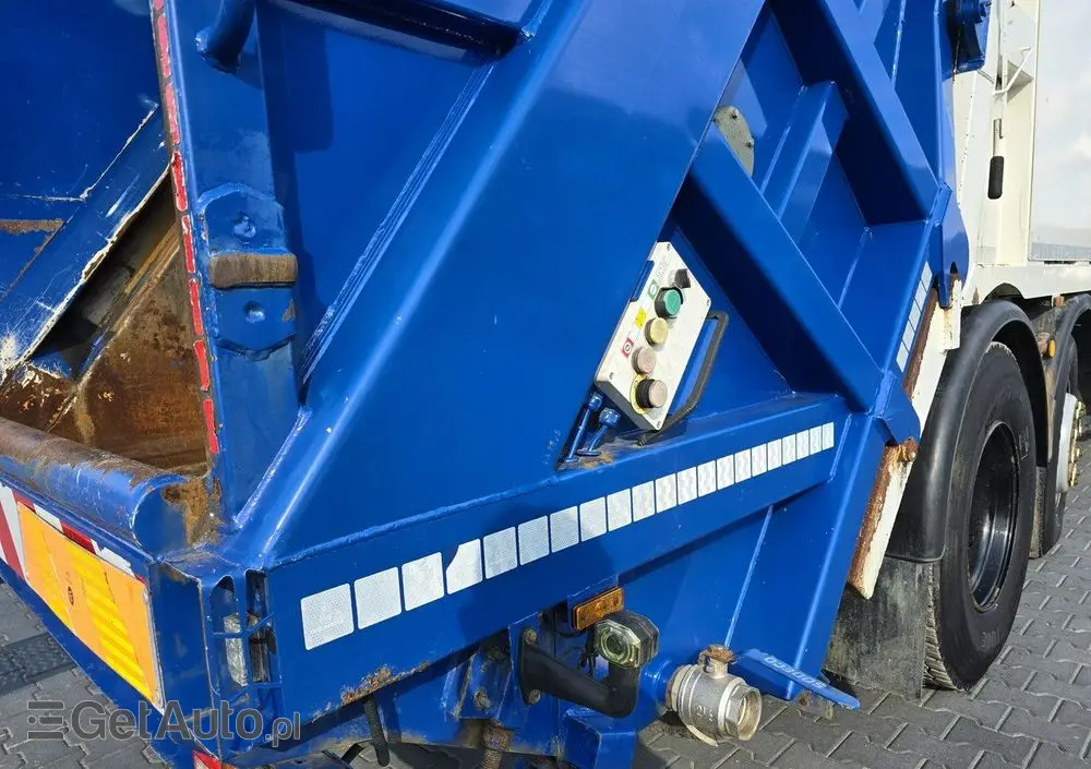 DAF LF 2011 Śmieciarka MOL PUSHER 2000 