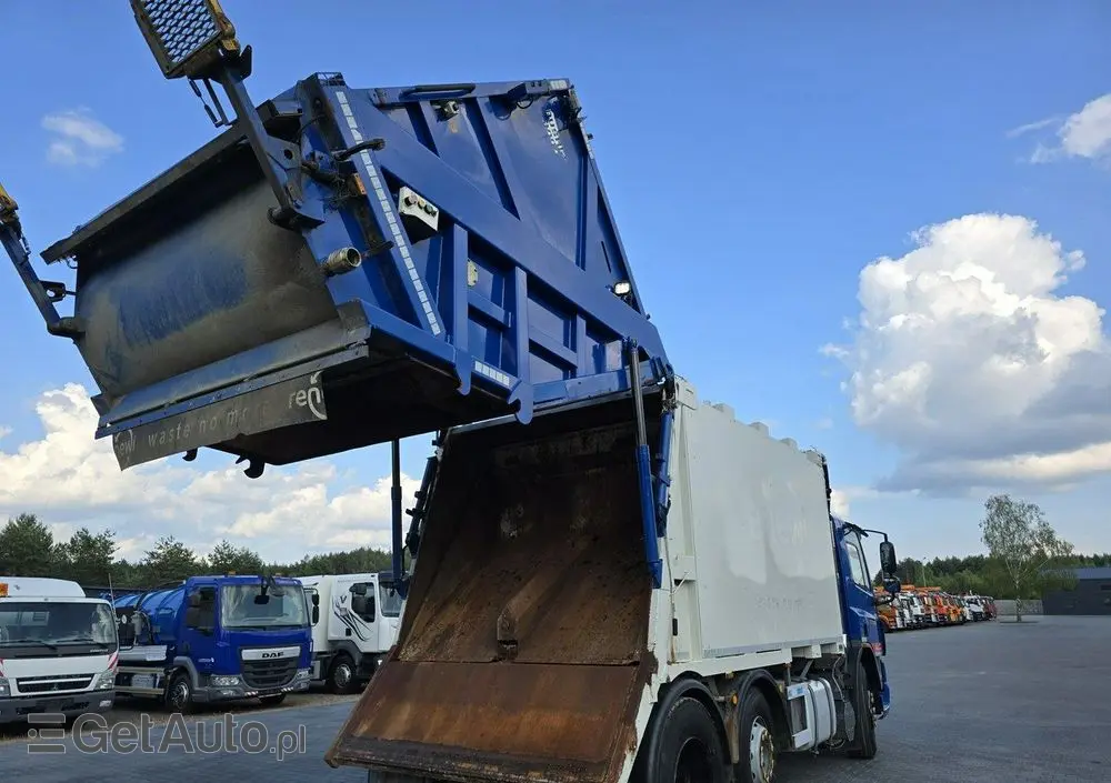 DAF LF 2011 Śmieciarka MOL PUSHER 2000 