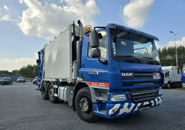 DAF LF 2011 Śmieciarka MOL PUSHER 2000 