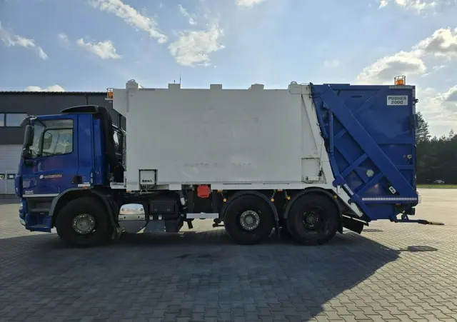 DAF LF 2011 Śmieciarka MOL PUSHER 2000 