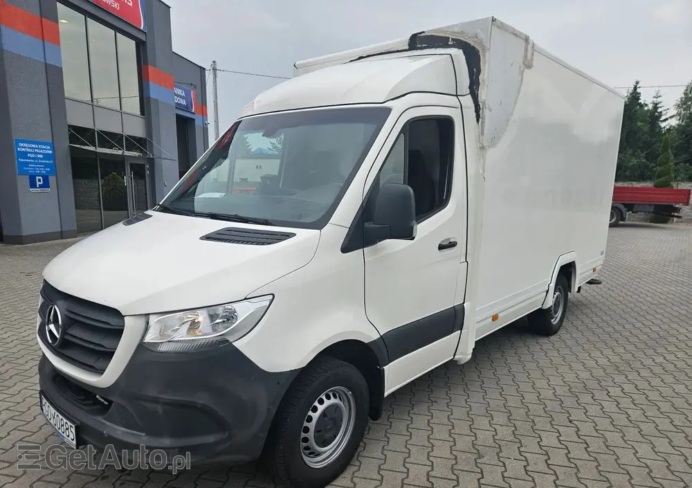 MERCEDES-BENZ Sprinter 314 CDI * Kontener * AUTOMAT * AutoSklep* Regaly 