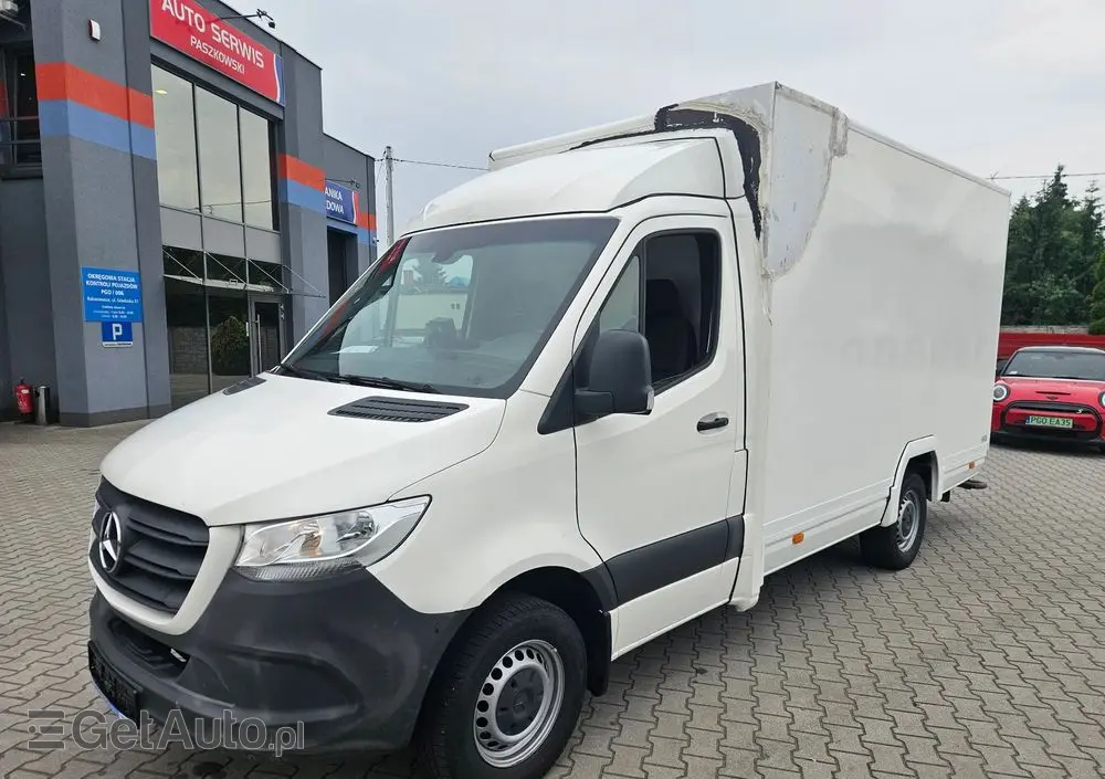MERCEDES-BENZ Sprinter 314 CDI * Kontener * AUTOMAT * AutoSklep* Regaly 