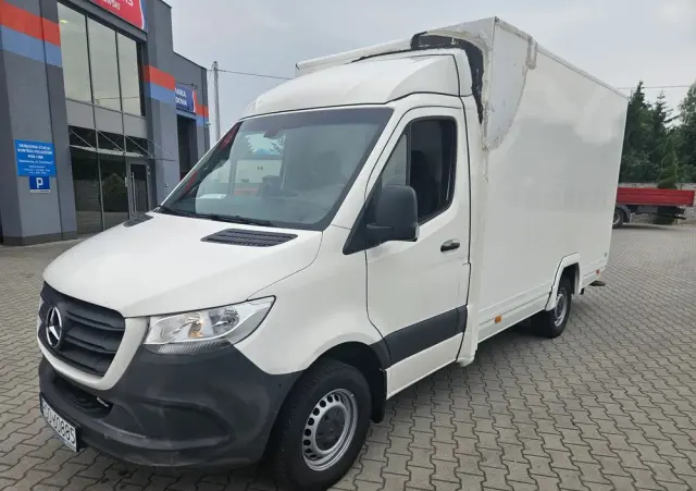 MERCEDES-BENZ Sprinter 314 CDI * Kontener * AUTOMAT * AutoSklep* Regaly 