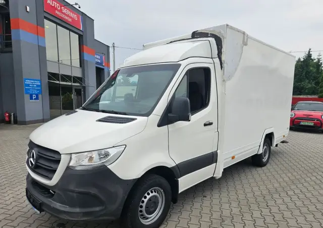 MERCEDES-BENZ Sprinter 314 CDI * Kontener * AUTOMAT * AutoSklep* Regaly 