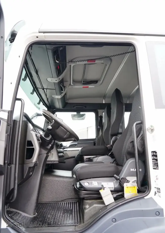 MAN TGM 18.340 / 4X2 / 3 STRONNA WYWROTKA / HYDROBURTA / BRYGADÓWKA 7 MIEJSC / BORDMATIC 