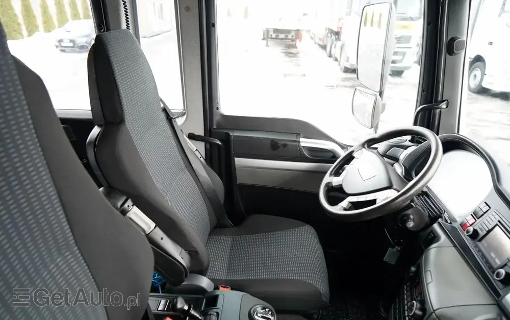 MAN TGM 18.340 / 4X2 / 3 STRONNA WYWROTKA / HYDROBURTA / BRYGADÓWKA 7 MIEJSC / BORDMATIC 