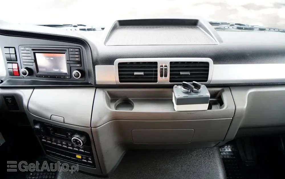 MAN TGM 18.340 / 4X2 / 3 STRONNA WYWROTKA / HYDROBURTA / BRYGADÓWKA 7 MIEJSC / BORDMATIC 