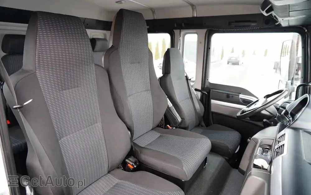 MAN TGM 18.340 / 4X2 / 3 STRONNA WYWROTKA / HYDROBURTA / BRYGADÓWKA 7 MIEJSC / BORDMATIC 