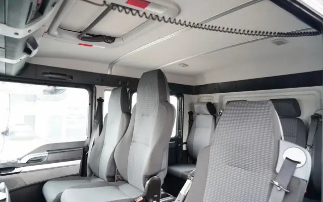 MAN TGM 18.340 / 4X2 / 3 STRONNA WYWROTKA / HYDROBURTA / BRYGADÓWKA 7 MIEJSC / BORDMATIC 