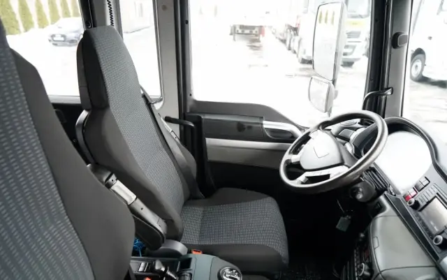 MAN TGM 18.340 / 4X2 / 3 STRONNA WYWROTKA / HYDROBURTA / BRYGADÓWKA 7 MIEJSC / BORDMATIC 