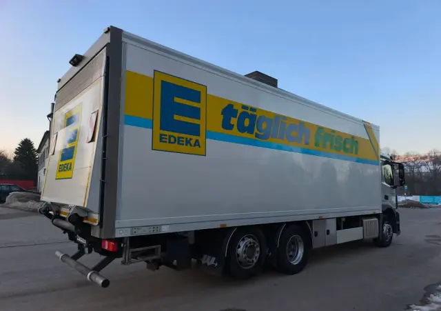 MERCEDES-BENZ ACTROS ANTOS 2543 6X2 CHŁODNIA IZOTERMA OS SKRĘTNA PODNOSZONA SUPER STAN 