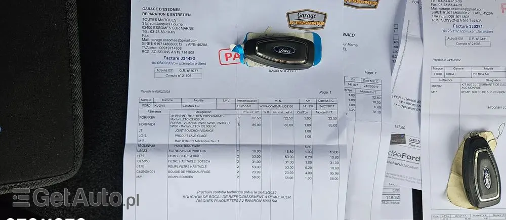 FORD Kuga 2.0 TDCi 4x4 Titanium