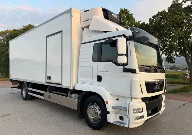 MAN TGM18.290 4x2 ACC/ CHłODNIA Z WINDĄ /CARRIER 850MT /SYPIALKA / EURO6/ASO 