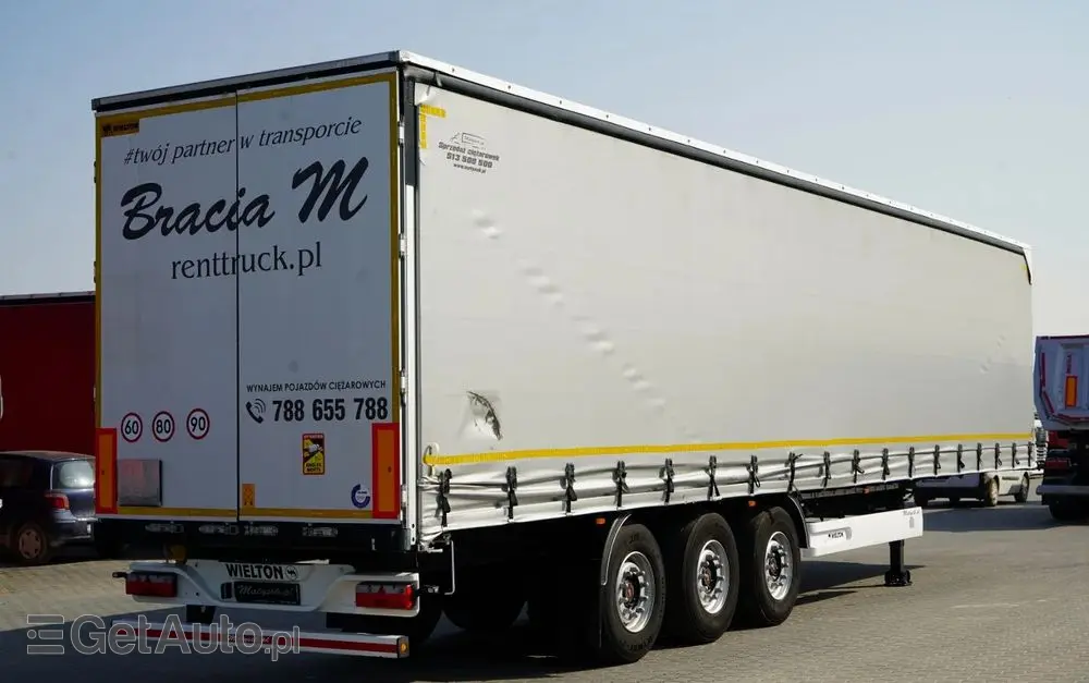 WIELTON FIRANKA / STANDARD / OŚ PODNOSZONA / DACH PODNOSZONY / SAF 