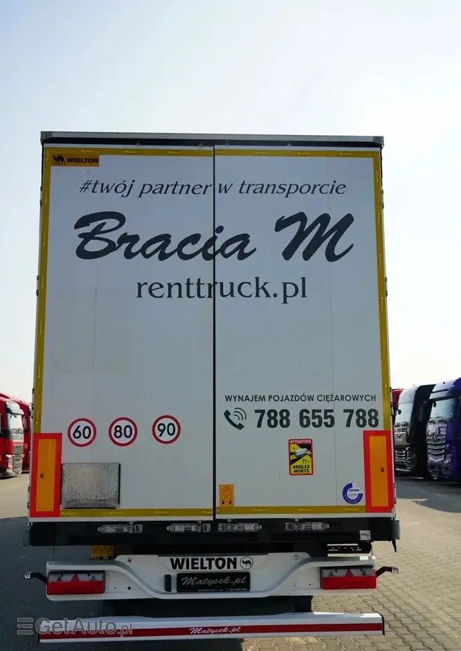 WIELTON FIRANKA / STANDARD / OŚ PODNOSZONA / DACH PODNOSZONY / SAF 