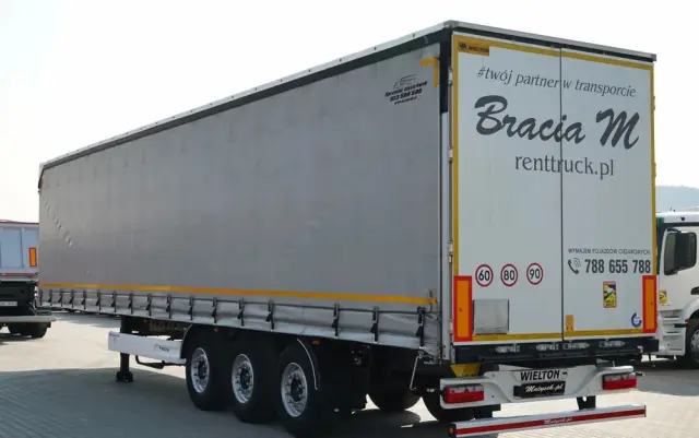 WIELTON FIRANKA / STANDARD / OŚ PODNOSZONA / DACH PODNOSZONY / SAF 