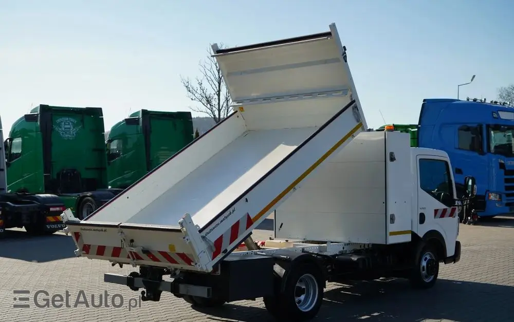 RENAULT MAXITY  DTI 130 / WYWROTKA TYLNOZSYPOWA 3,2 M / BLIŹNIAK / MANUAL / 3 MIEJSCA / SPROWADZONY 