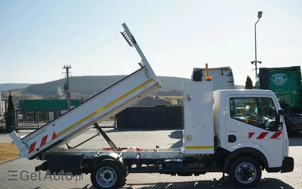 RENAULT MAXITY  DTI 130 / WYWROTKA TYLNOZSYPOWA 3,2 M / BLIŹNIAK / MANUAL / 3 MIEJSCA / SPROWADZONY 