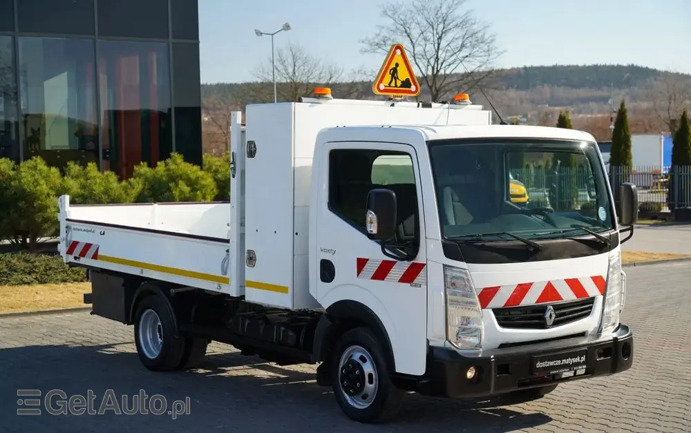 RENAULT MAXITY  DTI 130 / WYWROTKA TYLNOZSYPOWA 3,2 M / BLIŹNIAK / MANUAL / 3 MIEJSCA / SPROWADZONY 