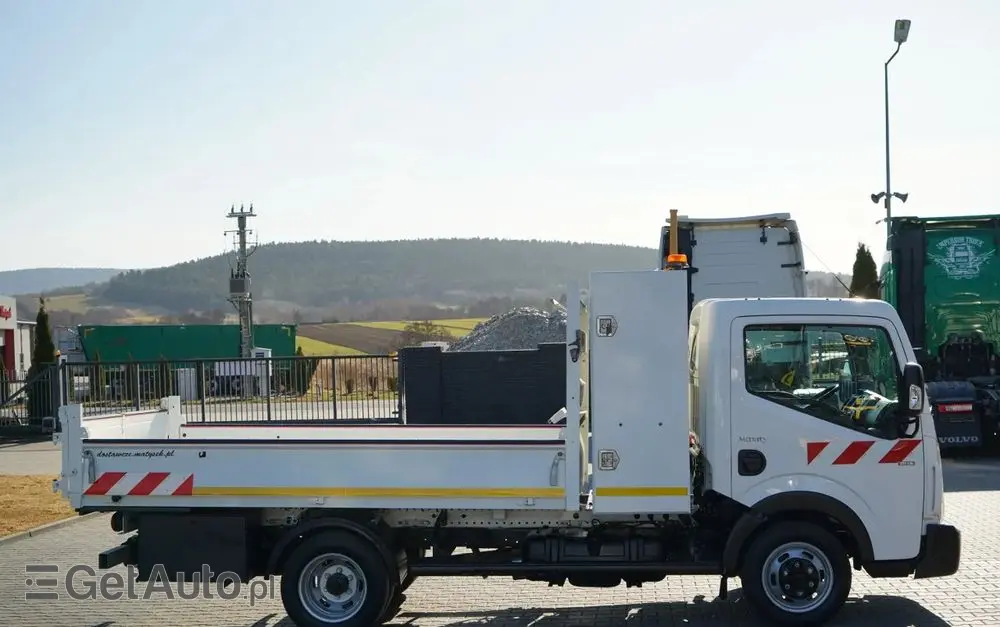 RENAULT MAXITY  DTI 130 / WYWROTKA TYLNOZSYPOWA 3,2 M / BLIŹNIAK / MANUAL / 3 MIEJSCA / SPROWADZONY 