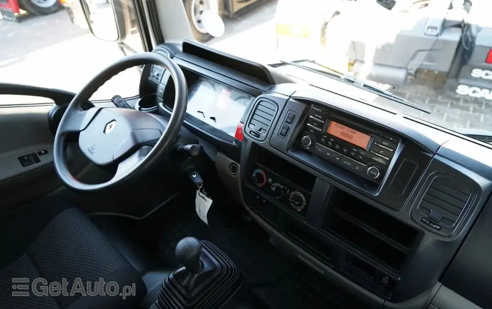 RENAULT MAXITY  DTI 130 / WYWROTKA TYLNOZSYPOWA 3,2 M / BLIŹNIAK / MANUAL / 3 MIEJSCA / SPROWADZONY 