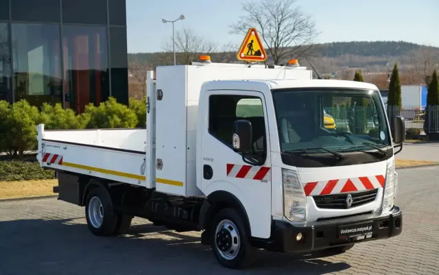 RENAULT MAXITY  DTI 130 / WYWROTKA TYLNOZSYPOWA 3,2 M / BLIŹNIAK / MANUAL / 3 MIEJSCA / SPROWADZONY 