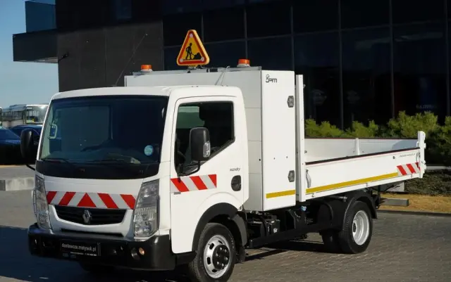 RENAULT MAXITY  DTI 130 / WYWROTKA TYLNOZSYPOWA 3,2 M / BLIŹNIAK / MANUAL / 3 MIEJSCA / SPROWADZONY 