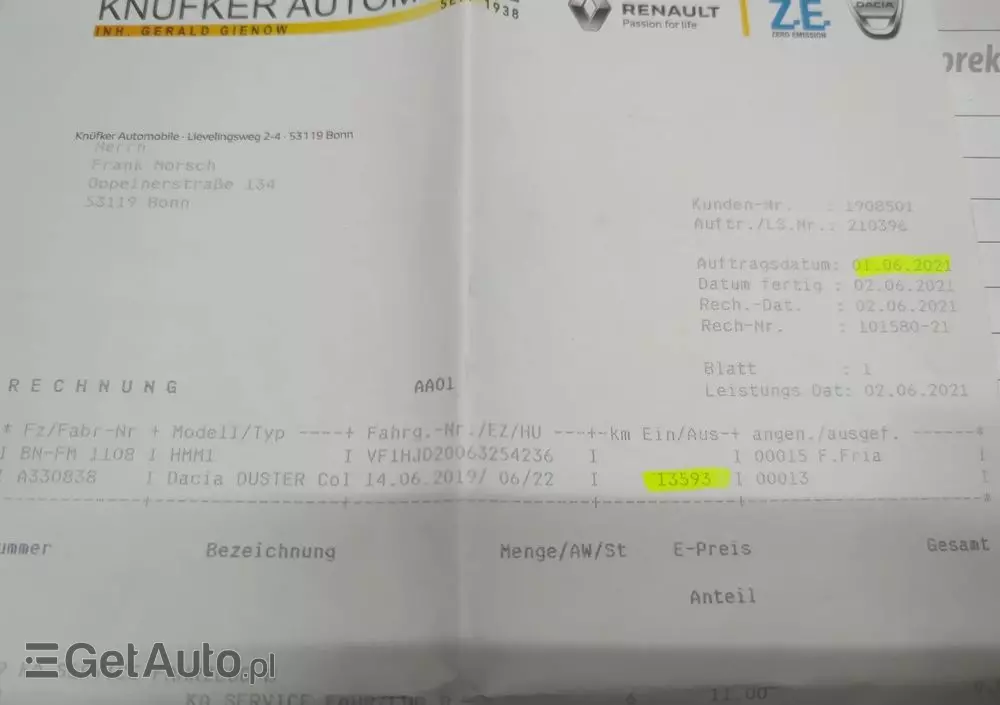 DACIA Duster 1.6 SCe Comfort